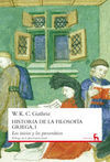 HISTORIA DE LA FILOSOFÍA GRIEGA, I