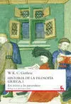 Historia de la Filosofía Griega, I