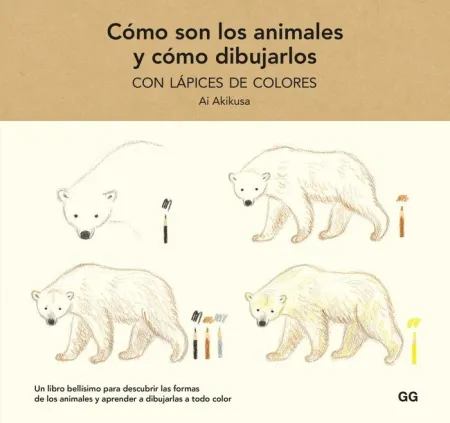 Como Son los Animales y Como Dibujarlos con Lapices de Colores