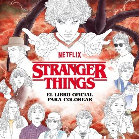 Stranger Things. libro Oficial Colorear