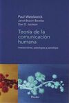 TEORIA DE LA COMUNICACION HUMANA