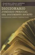 Diccionario Jurídico-Pericial del Documento Escrito