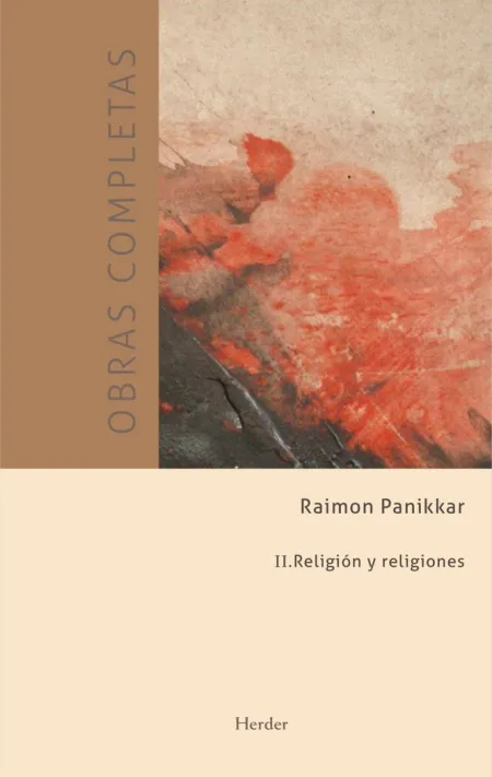 Obras Completas Ii Religion y Religiones