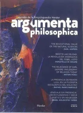 Argumenta Philosophica Nº 2/2016
