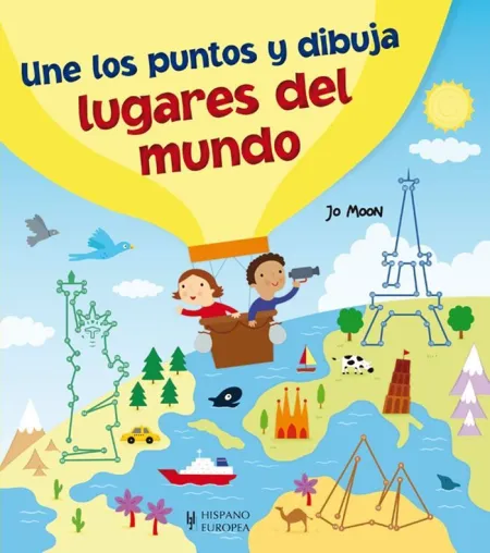 Une los Puntos y Dibuja Lugares del Mundo