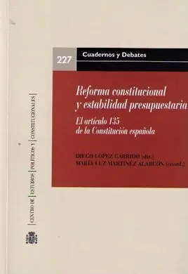 Reforma Constitucional y Estabilidad Presupuestaria