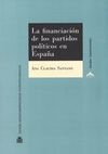 LA FINANCIACIÓN DE LOS PARTIDOS POLÍTICOS EN ESPAÑA