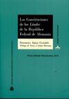 CONSTITUCIONES DE LOS LÄNDER DE LA REPÚBLICA FEDERAL DE ALEMANIA