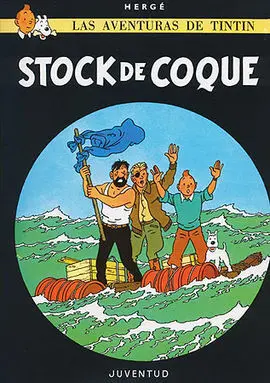 Las Aventuras de Tintín. Stock de Coque