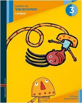 Cuaderno de Vacaciones - Lengua - 3º Ed. Prim.