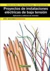 PROYECTOS DE INSTALACIONES ELÉCTRICAS DE BAJA TENSIÓN