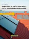 INSTALACIONES DE ENERGIA SOLAR TERMICA PARA OBTENCIÓN DE ACS EN VIVIENDAS
