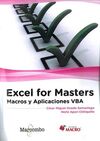 EXCEL FOR MASTERS. MACROS Y APLICACIONES VBA