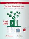 TABLAS DINAMICAS CON EXCEL 2016. FUNCIONES, TABLAS