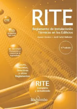 Reglamento de Instalaciones Térmicas en los Edificios - 4. ª Edición