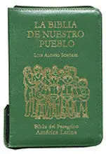 Biblia de nuestro Pueblo. Estuche de Piel con Cier