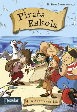 Pirata Eskola. 4: Altxorraren Bila