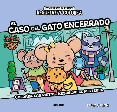 Resuelve y Colorea. El Caso del Gato Enc