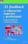 EL FEEDBACK EN EDUCACIÓN SUPERIOR Y PROFESIONAL