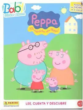 Diviertete con Peppa - Baby Sticker Album. Lee, Cuenta y Descubre