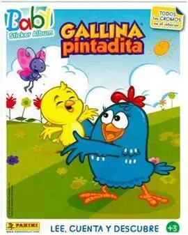 Baby Sticker Album. Gallina Pintadita