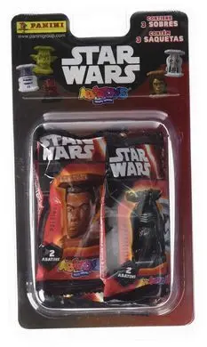 Blister 3 Sobres Abatons Star Wars