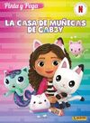 PINTA Y PEGA LA CASA DE MUÑECAS DE GABBY N.45 LA C