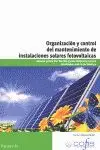 Organización y Control del Mantenimiento de Instalaciones Solares Fotovoltaicas