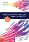 FÓRMULAS Y DATOS PRÁCTICOS PARA ELECTRICISTAS  9º EDI