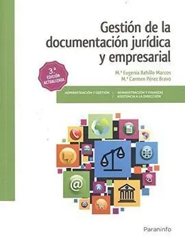 Gestión de la Documentación Jurídica y Empresarial 3. ª Edición 2017