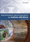 MANTENIMIENTO ELECTROMECANICO DE MOTORES ELECTRICO