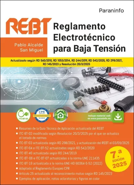 Reglamento Electrotecnico para Baja Tension. Rebt