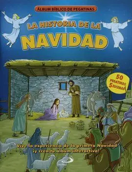La Historia de la Navidad con Pegatinas