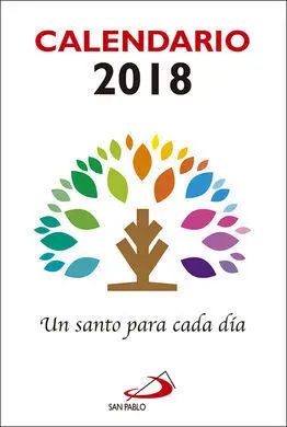 Calendario un Santo para Cada Día 2018
