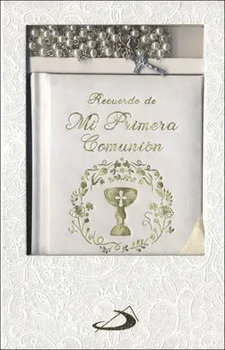 Estuche Primera Comunión. Modelo 2 (Libro de Oraciones y Rosario)