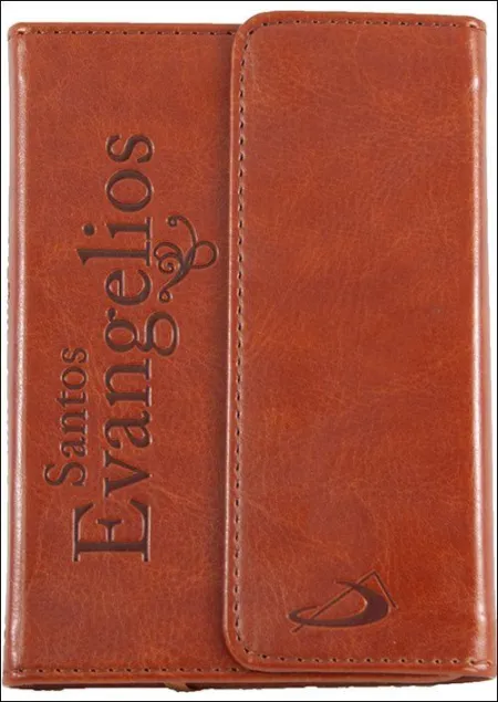 Santos Evangelios Piel Marron