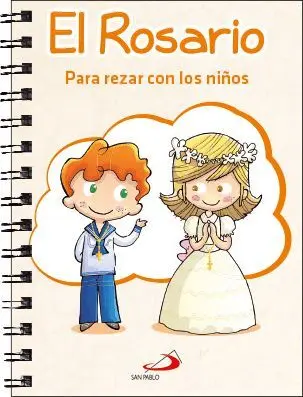 Libro + Rosario para Rezar con los Niños
