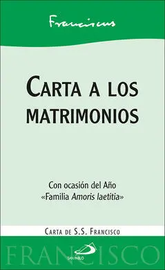 Carta a los Matrimonios