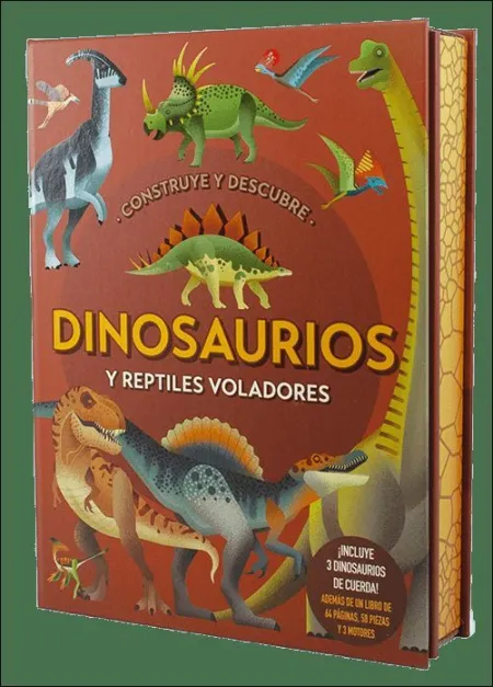 Construye y Descubre Dinosaurios y Reptiles Voladores