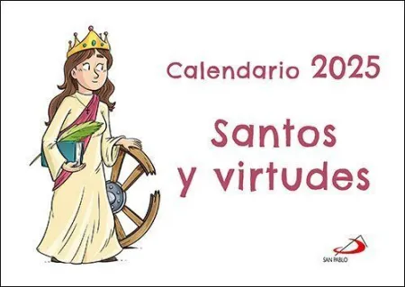 Calendario Santos y Virtudes 2025
