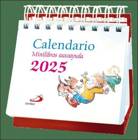 Calendario de Mesa Minilibros Autoayuda 2025