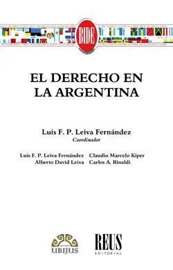 Derecho en la Argentina