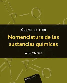 Nomenclatura de las Sustancias Quimicas (4ª Edicio