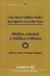 MÍSTICA ORIENTAL Y MÍSTICA CRISTIANA