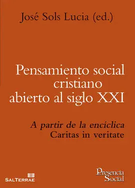 Pensamiento Social Cristiano Abierto Al Siglo Xxi