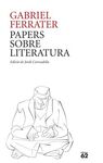 PAPERS SOBRE LITERATURA