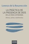 PRACTICA DE LA PRESENCIA DE DIOS EN LA VIDA COTIDI