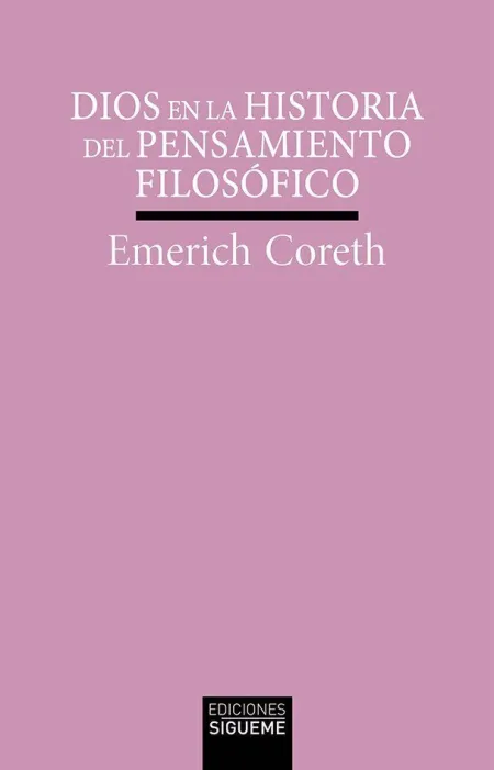 Dios en la Historia del Pensamiento Filosofico