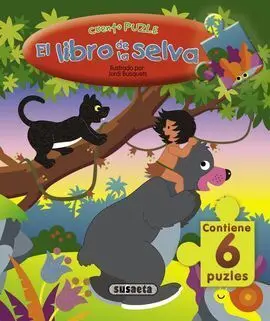 El Libro de la Selva con 6 Puzzles