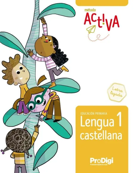 Lengua Castellana 1 Prim. Letra Ligada - Activa - Prodigi